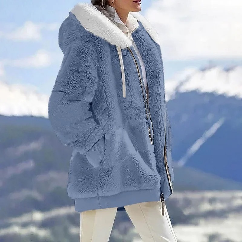 Wool Coat Peacoat - 2025 hiver chaud femmes vestes en