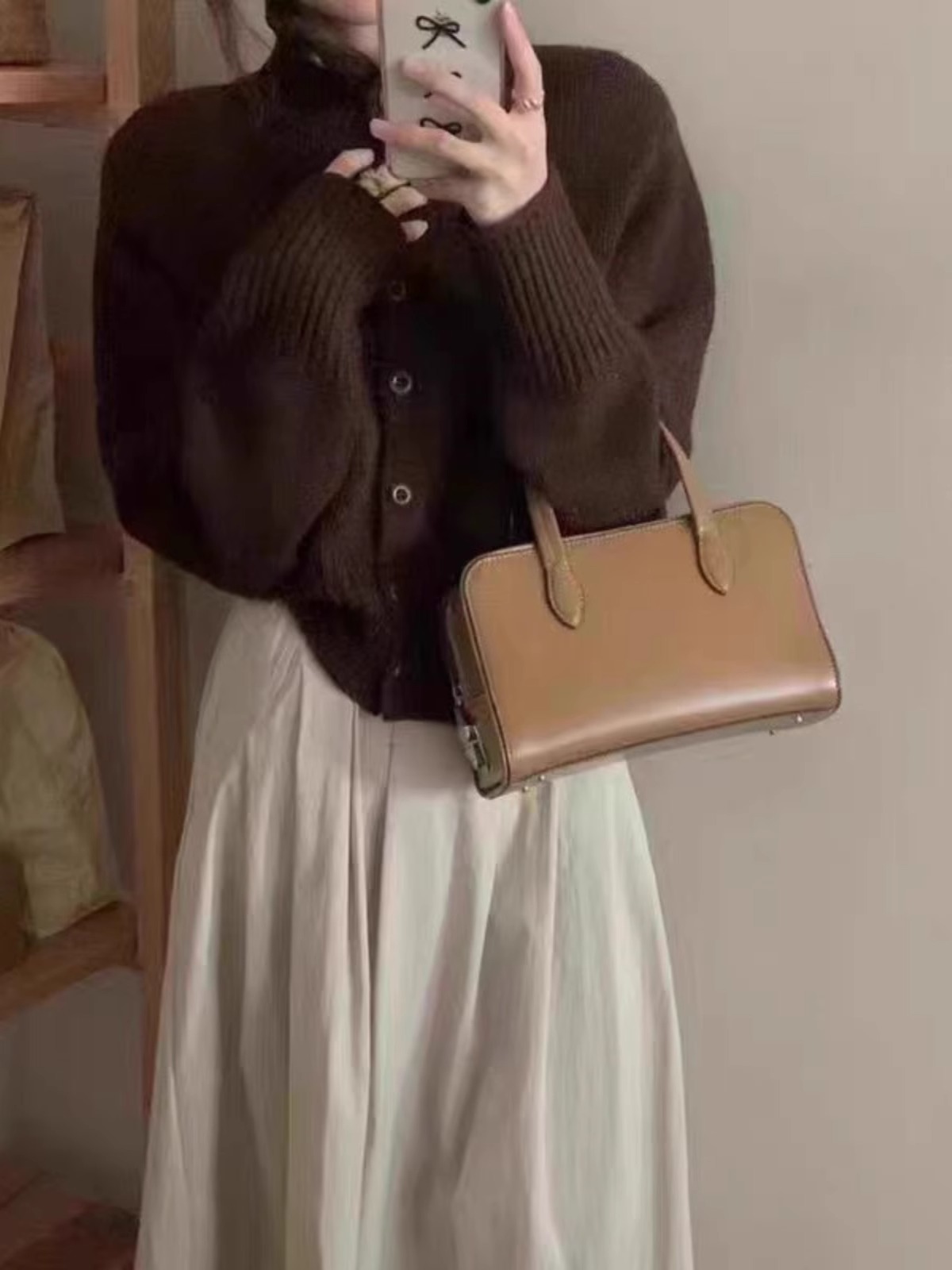 Cardigan Court à Col Roulé en  - Wool Coat Peacoat avis et prix